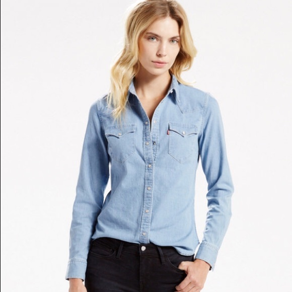 levi's tailored western shirt